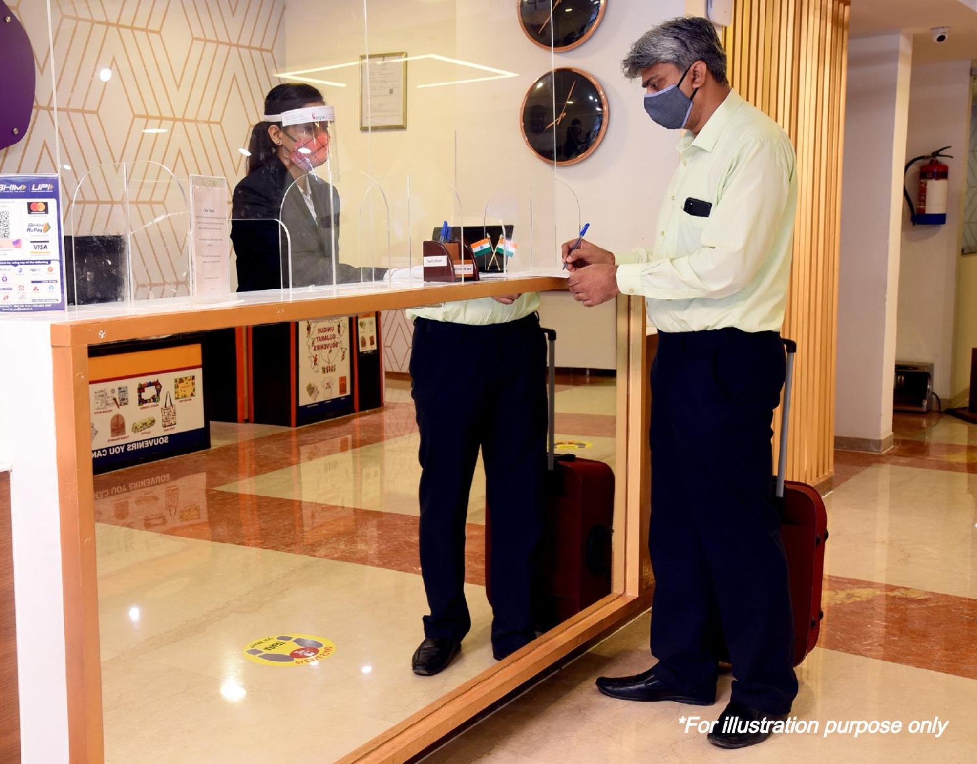 OYO 2807 Hotel Crosswinds Residency Indirapuram Exterior foto