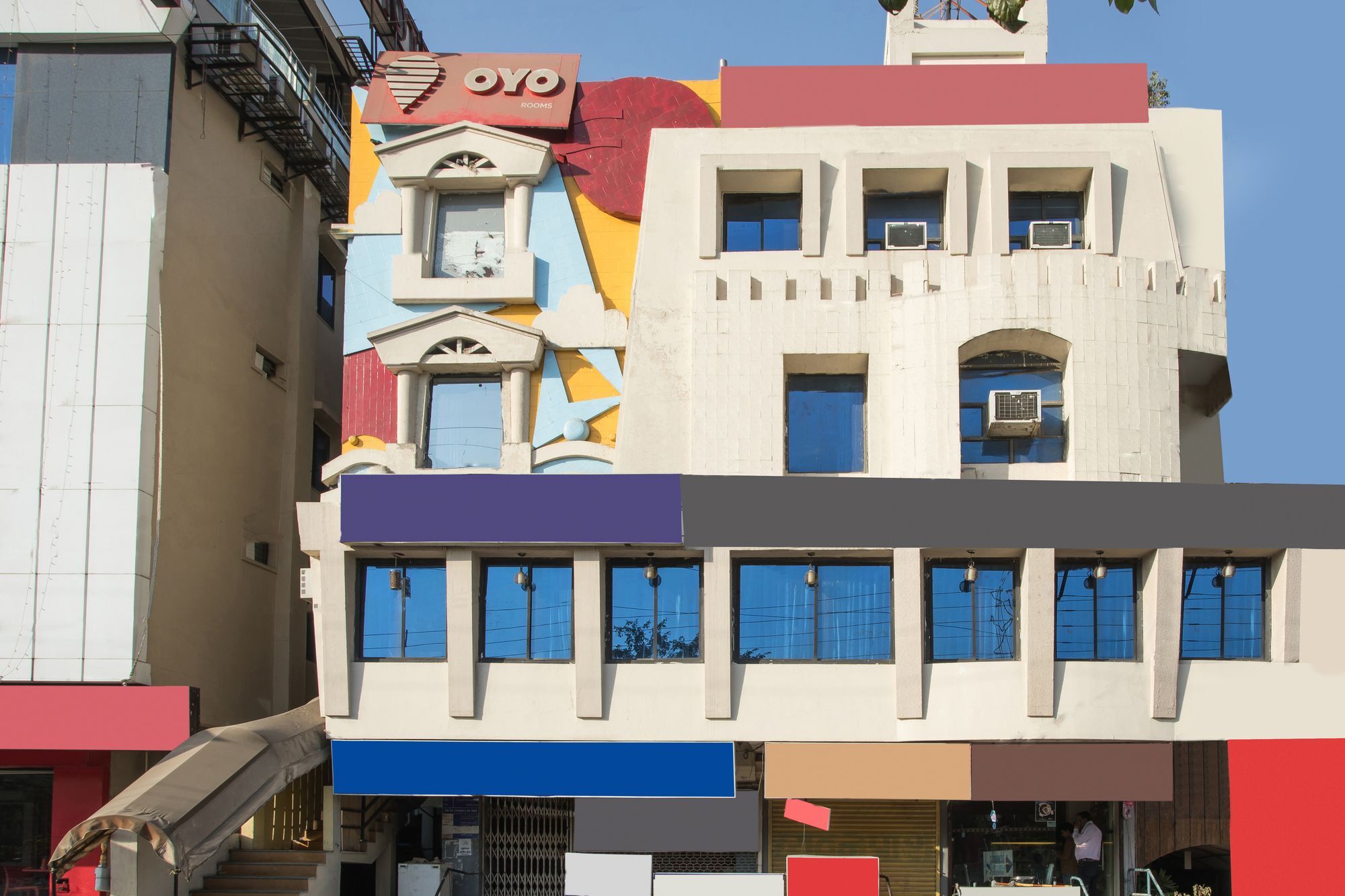 OYO 2807 Hotel Crosswinds Residency Indirapuram Exterior foto